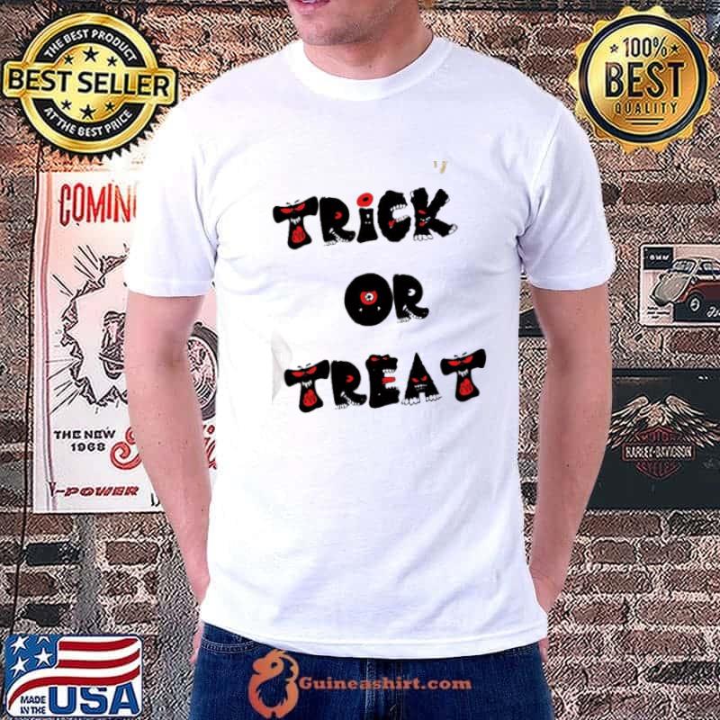 Dracula vampire design trick ot treat shirt