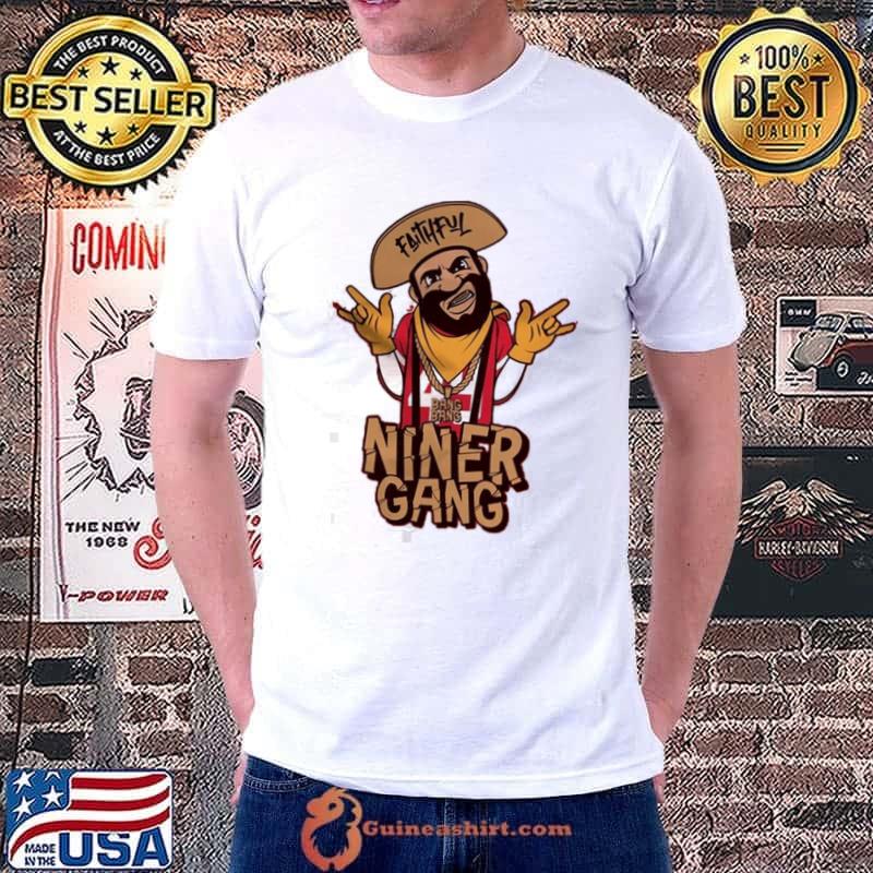 Bang Bang Niner Gang Tee Shirt 2022 Design San Francisco 