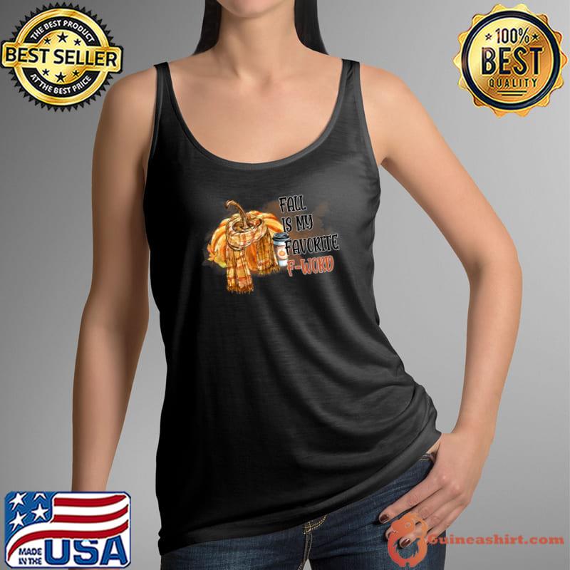 Fall Is My Favourite Pumpkin Fall Autumn Cute Pumpkin Season T-Shirt Tank Top