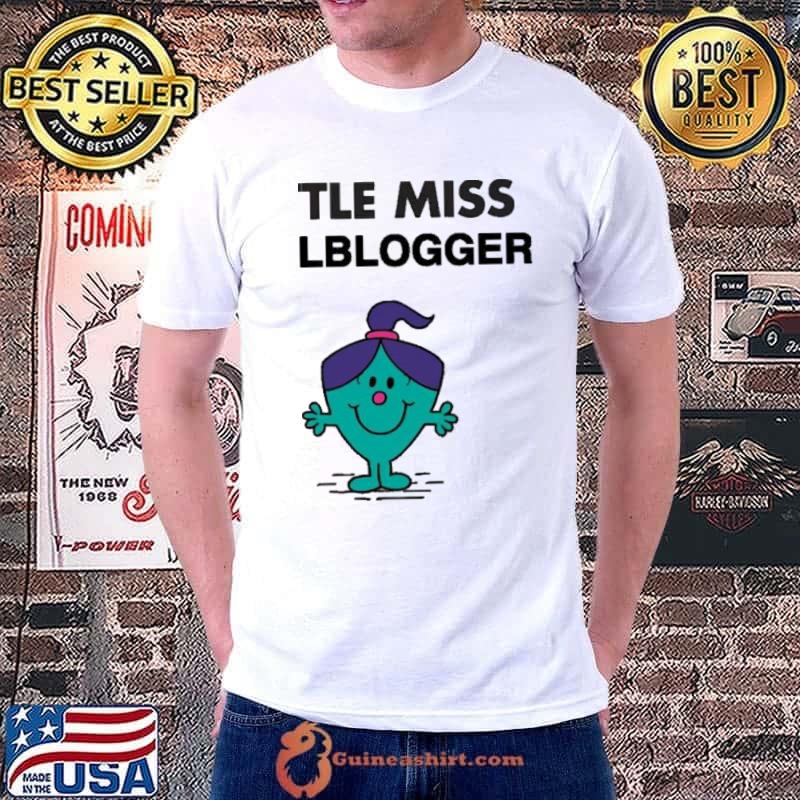 Girl blogger little miss shirt