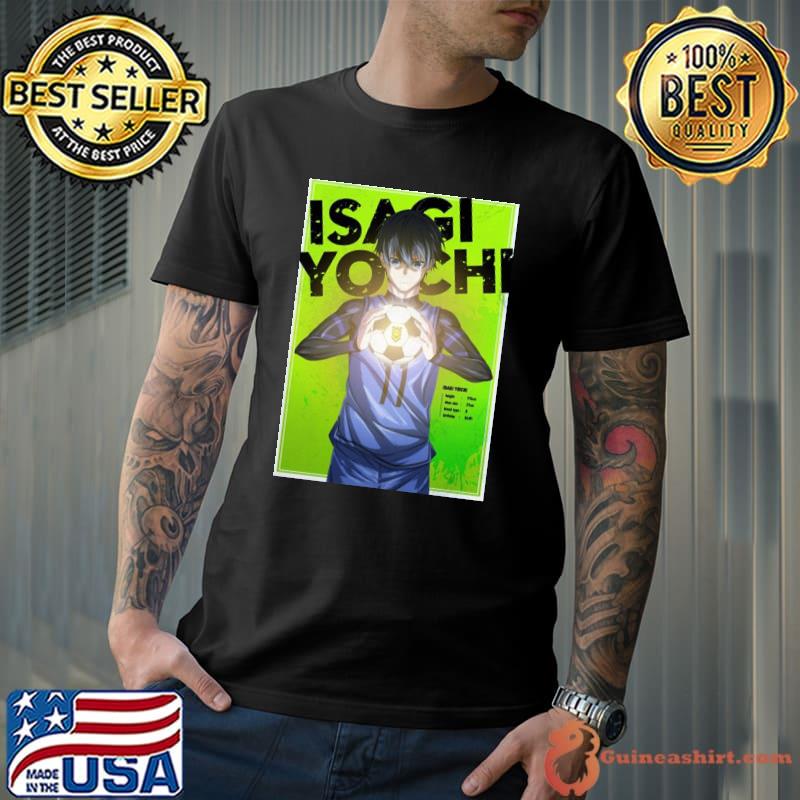 IsagI yoichI card blue lock shirt