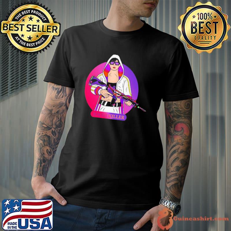 Joker m416 killer pubg mobile gaming shirt