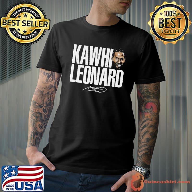KawhI leonard signature shirt