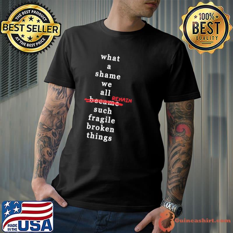 Let the flames begin lyrics white paramore shirt
