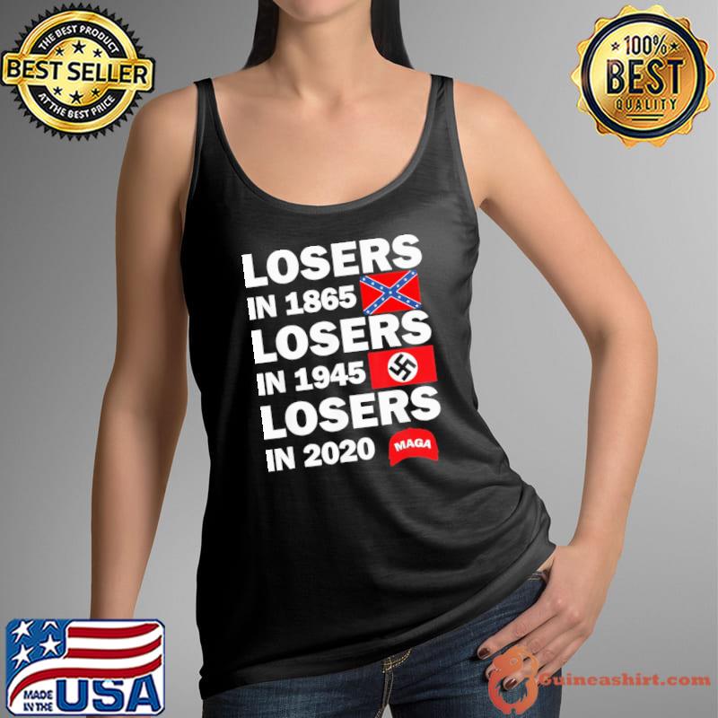 Losers in 1865 losers in 1945 losers in 2020 george clooney s Tank Top