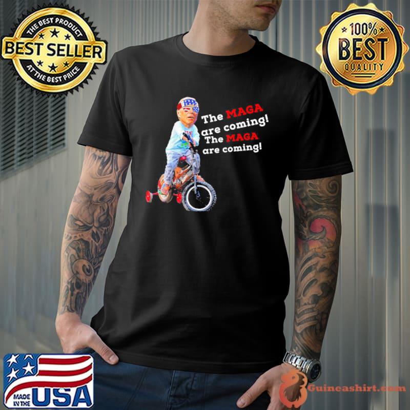 Maga are coming brandon Biden political costume classic shirt