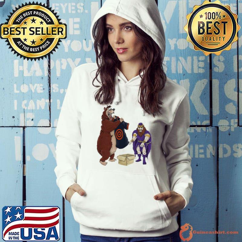 Minnesota vikings fans vikings vs bears chiffon top trending s Hoodie