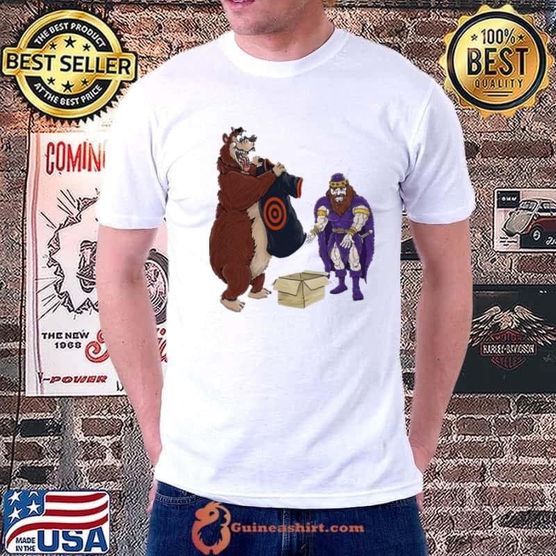 Minnesota vikings fans vikings vs bears chiffon top trending shirt
