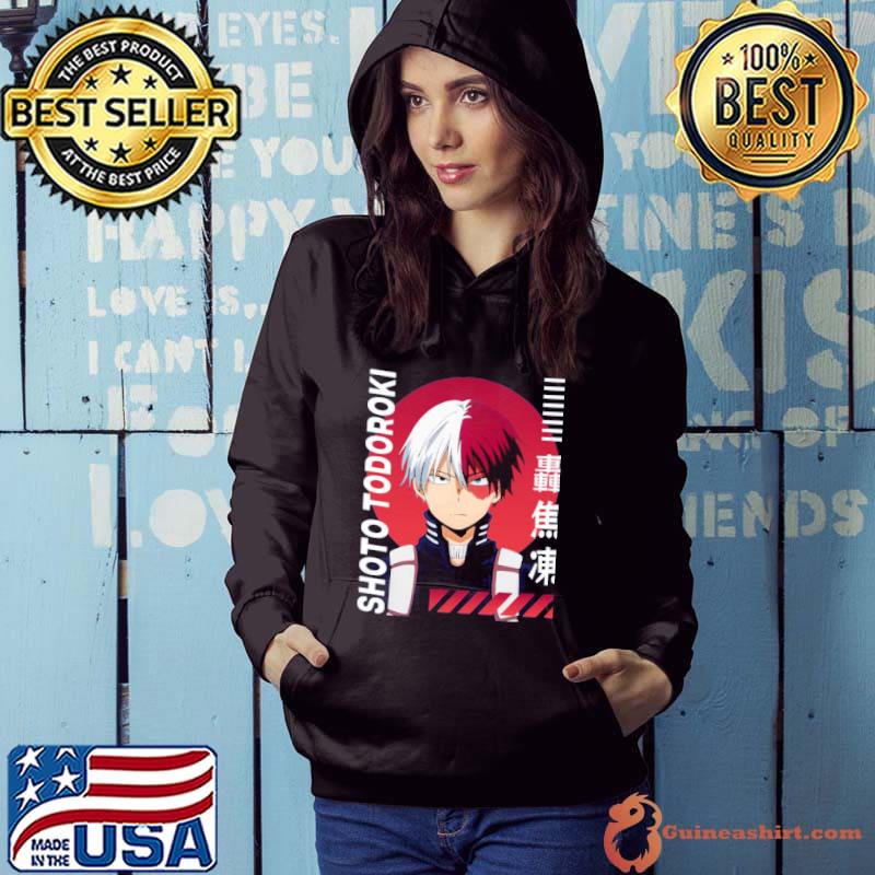 My hero academia shoto todorokI fire bnha s Hoodie