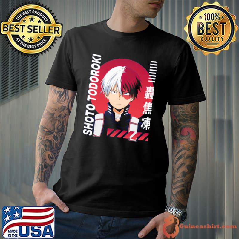 My hero academia shoto todorokI fire bnha shirt