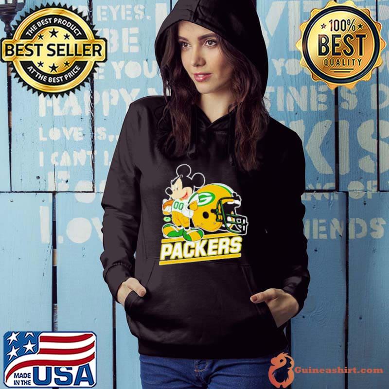 Mickey Mouse Green Bay Packers Logo For Life Cap Men And Women