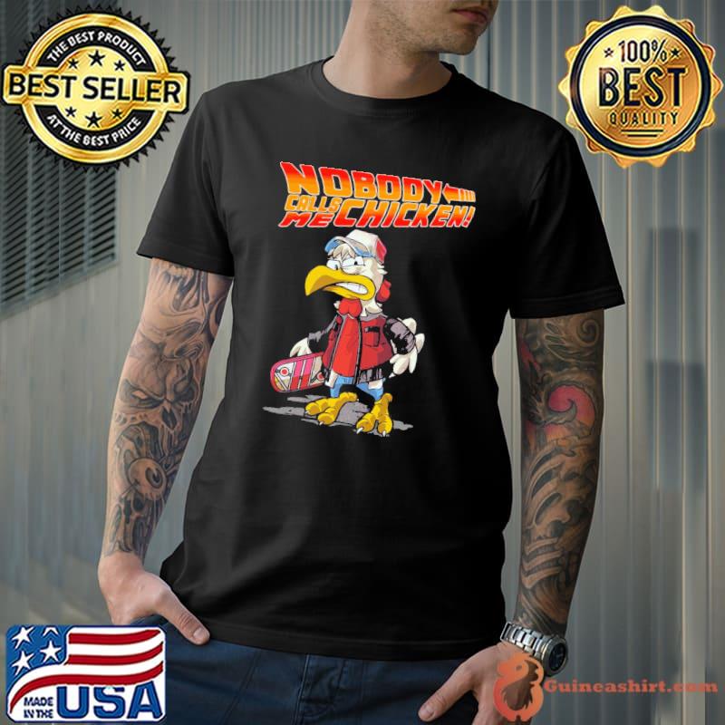 Nobody calls me chicken michael j. fox shirt