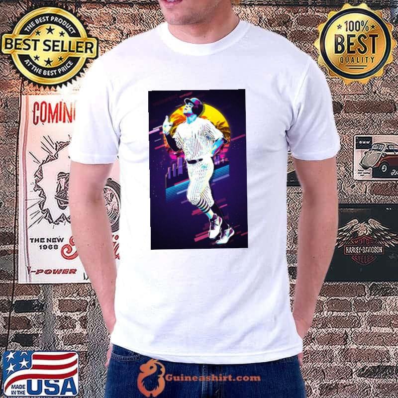 Retro art aaron judge baseball player trending shirt
