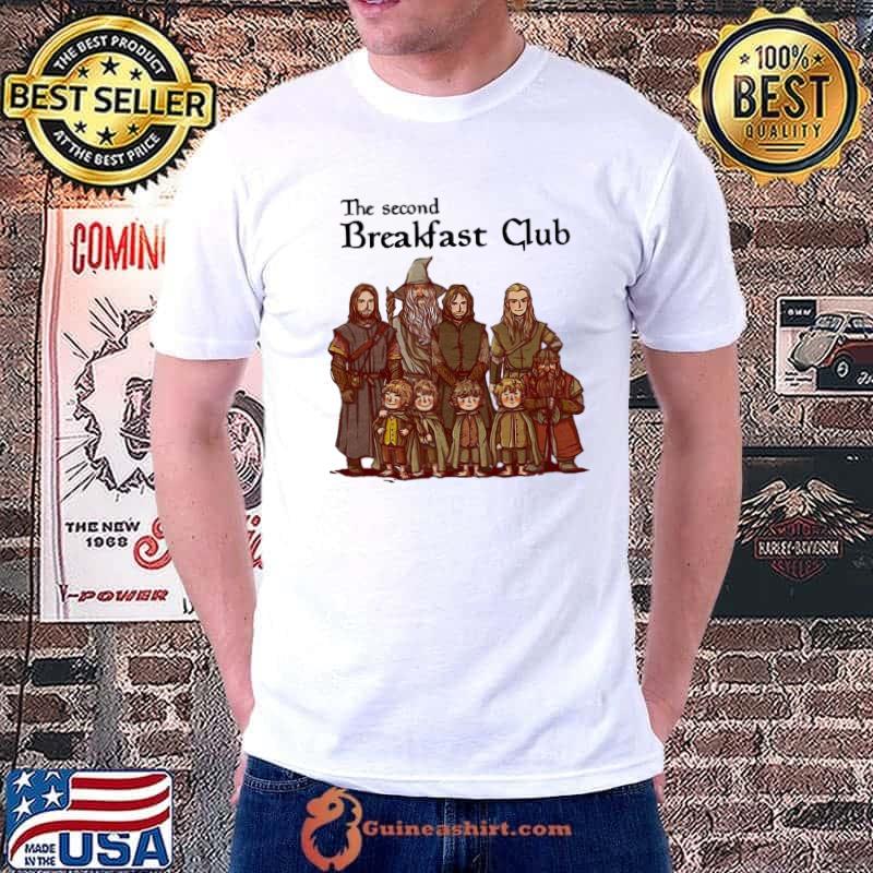 The second breakfast club the lord of rings the hobbit shirt