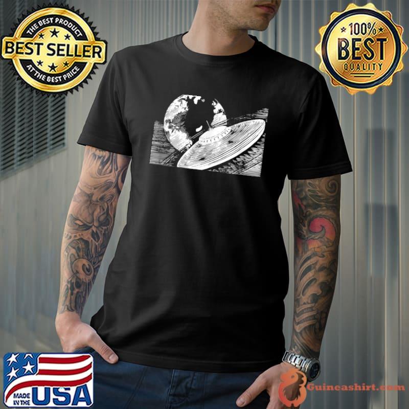 Ufos Uaps Flying Saucer Earth Aliens Exist Phenomenon T-Shirt