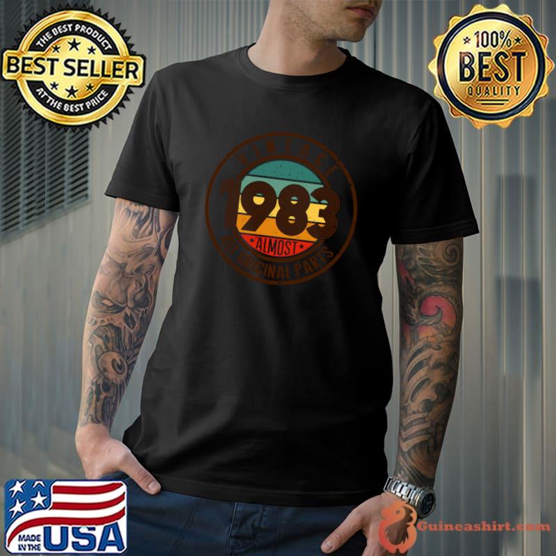 Vintage 1983 Almost All Original Parts 39th Birthday T-Shirt