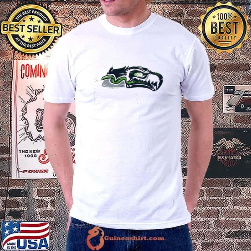 Zombie Seattle Seahawks Football logo halloween trending shirt