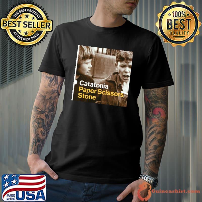 2001 paper scissors stone catatonia rock band trending shirt