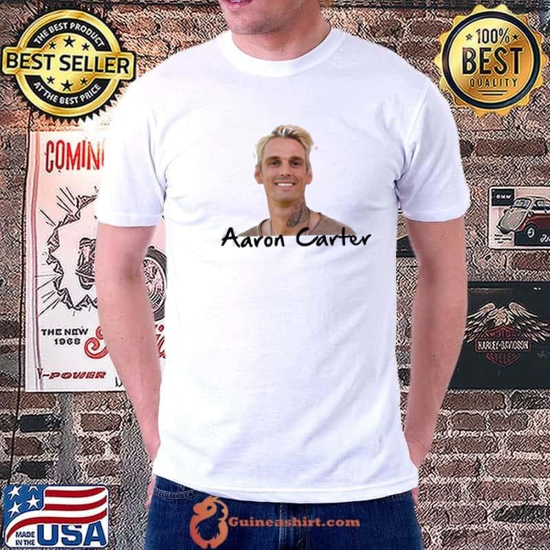 Aaron carter rip aaron carter 1987 2022 rip shirt