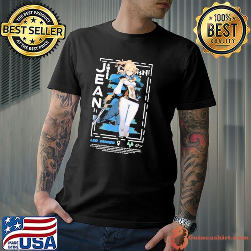Acting grand master jean aesthetic genshin impact shirt
