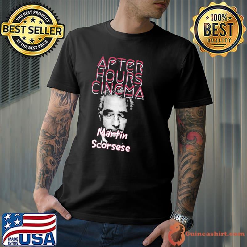 After hours cinema martin scorsese graphic classic shirt