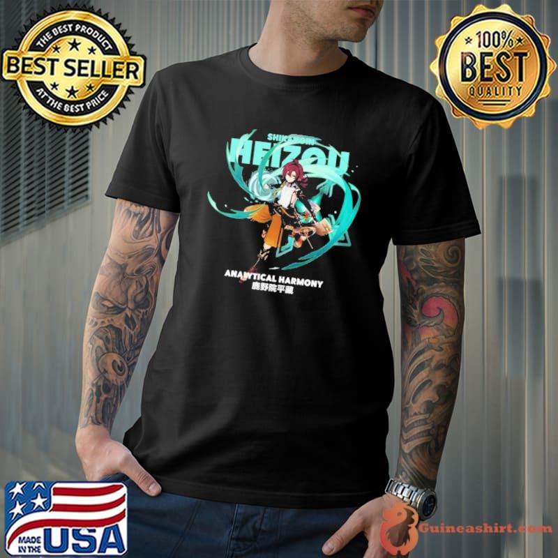 Analytical harmony shikanoin heizou genshin impact shirt