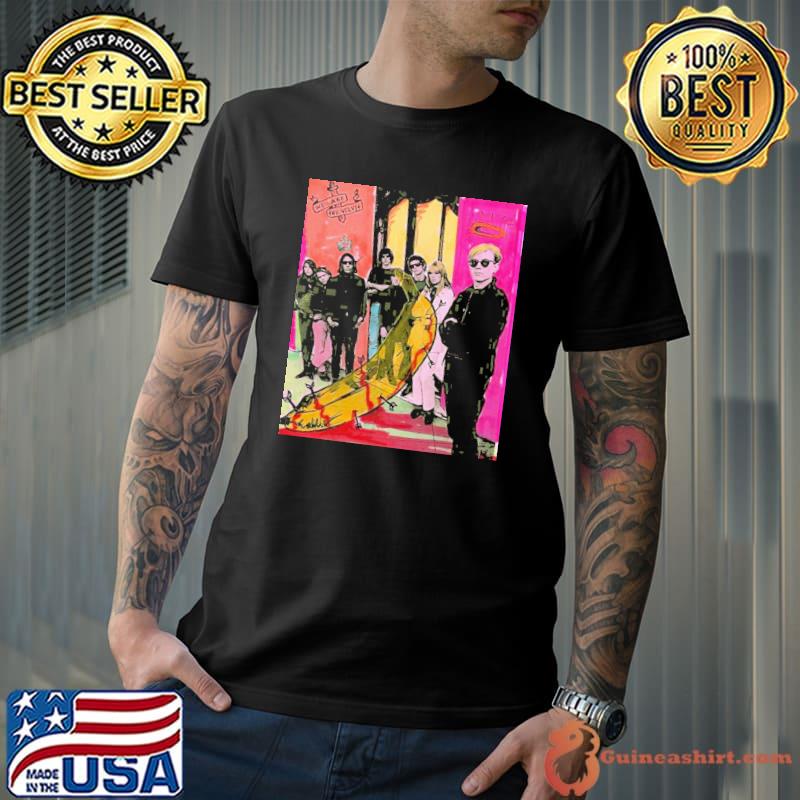 Andy warhol and the velvet underground shirt