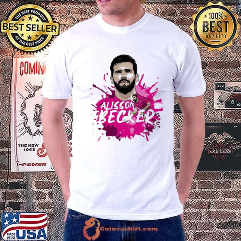 Art becker watercolor pink design soccer player classic s Unisex