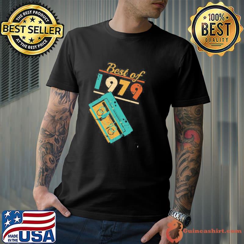 Best of 1979 great 80's vintage retro boombox trending shirt