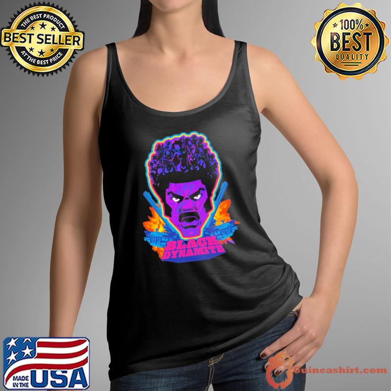 Black Dynamite Color Shirt Tank Top