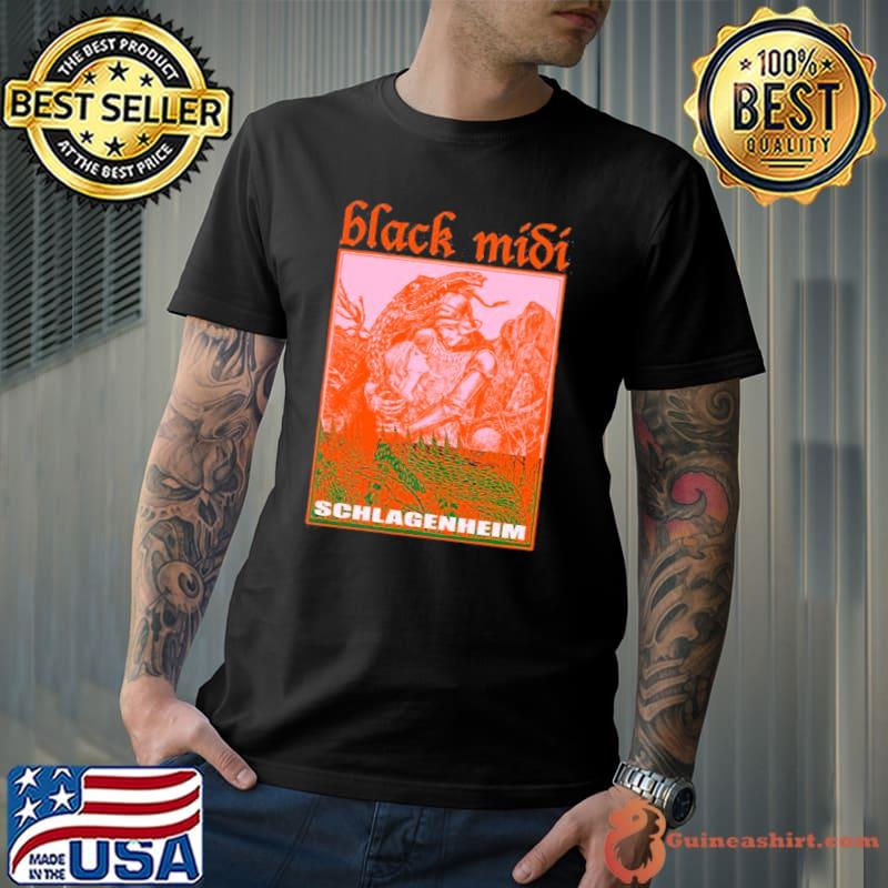 Black midI schlagenheim trending classic shirt