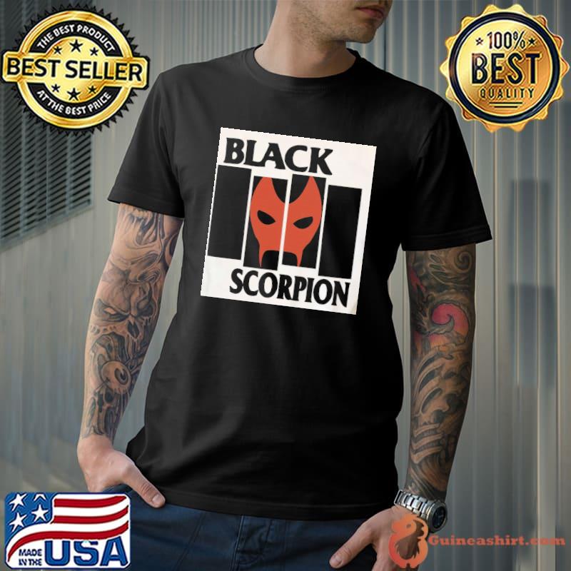Black scorpion black flag inspired classic shirt