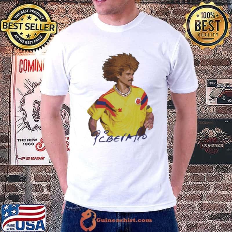 Carlos valderrama Football legends classic shirt