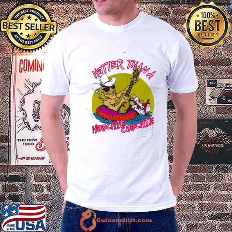 Cartoon art hotter than a hoochie coochie trending classic s Unisex