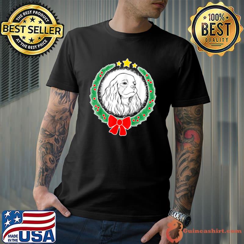 Cavalier King Charles Spaniel Christmas Xmas Dog T-Shirt