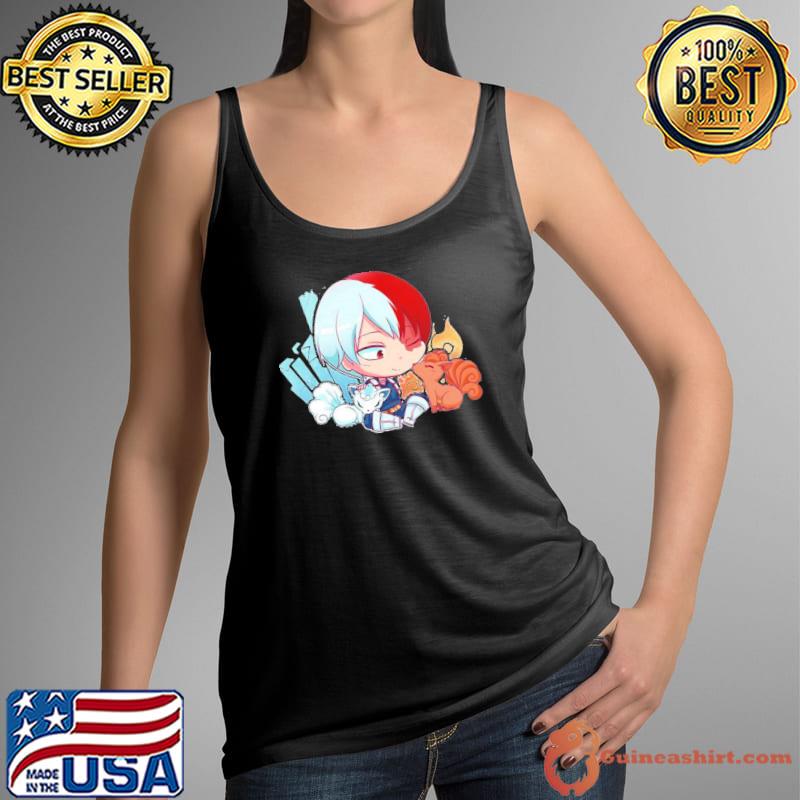 Cold fox and hot fox shoto todorokI chibI mha classic s Tank Top