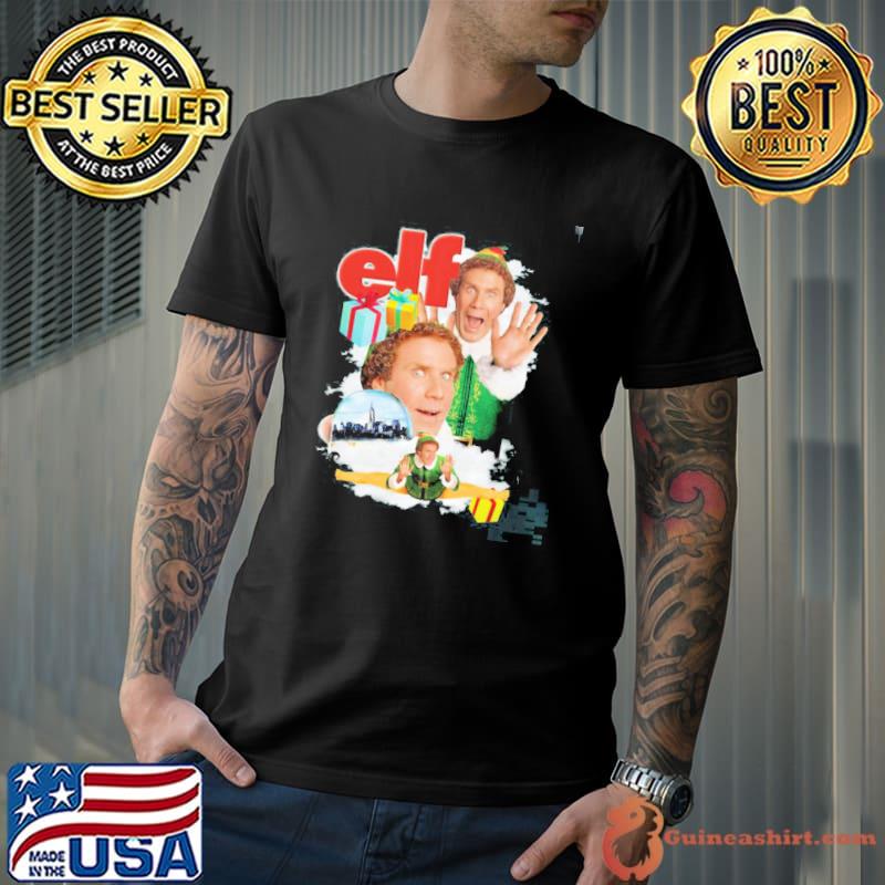 Collage funny comedy for christmas buddy the elf shirt