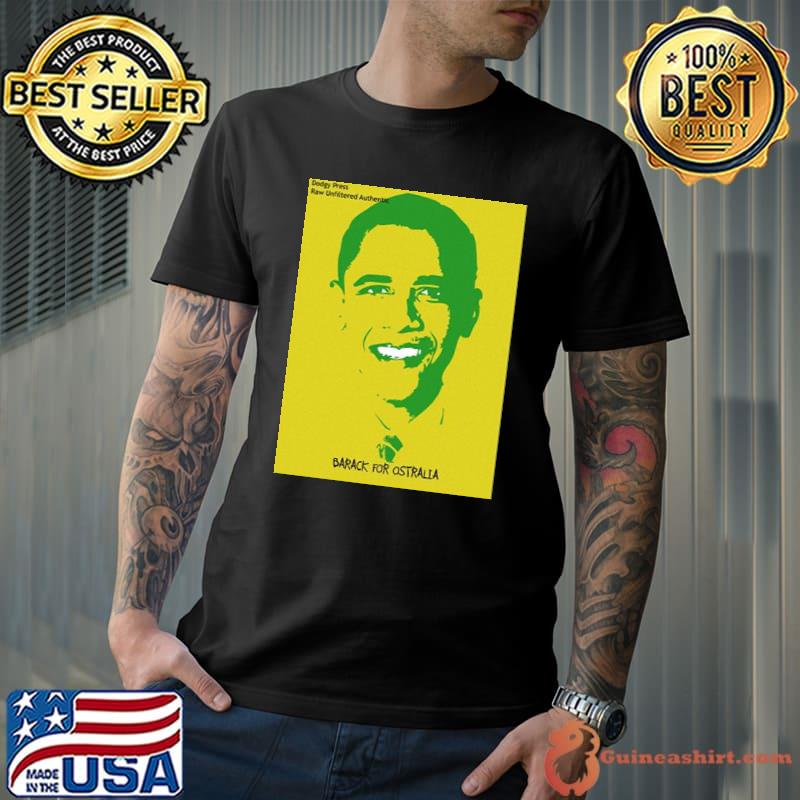 Color art barack for ostralia by dodgy rock bandpress trending classic shirt