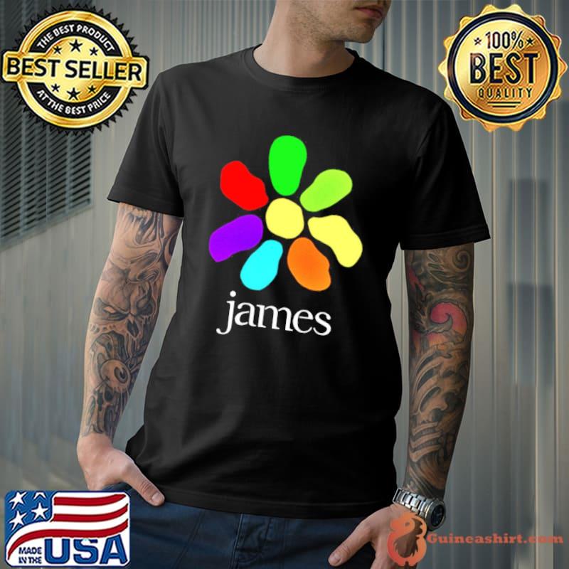 Colorful flower james rock band fresh as a daisy trending shirt