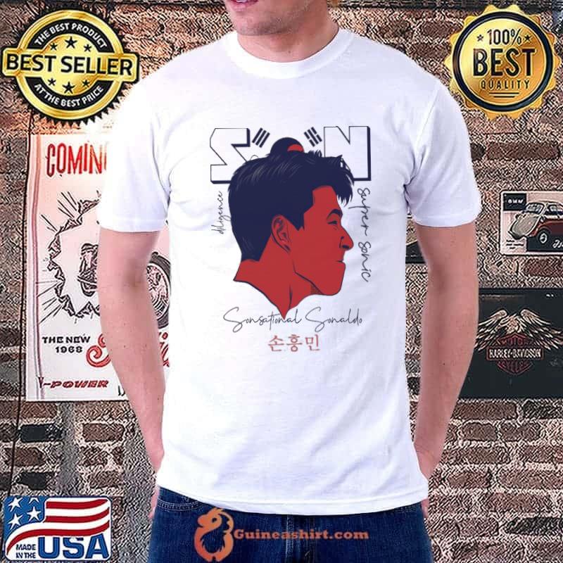 Cool footballer son heung min sonaldo classic shirt