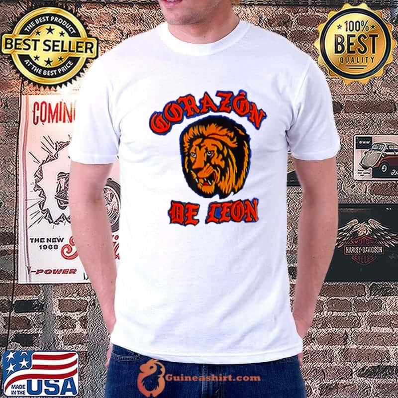 Corazon De Leon Symbol Color Retro T-Shirt