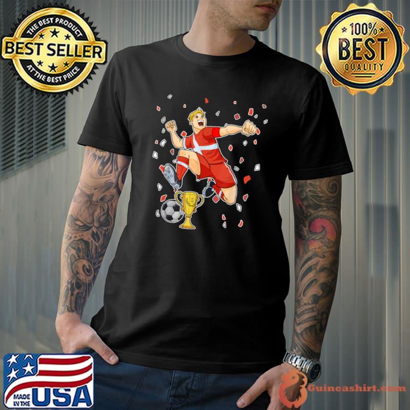Danish Soccer I Soccer Denmark Wouldcup T-Shirt