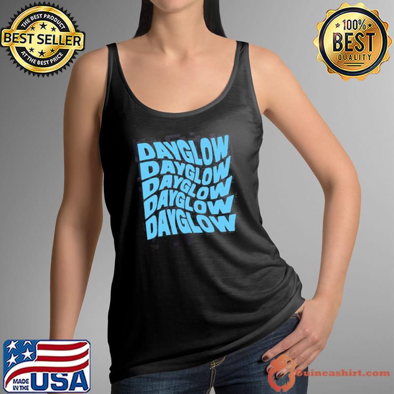 Dayglow blue text art trending classic s Tank Top