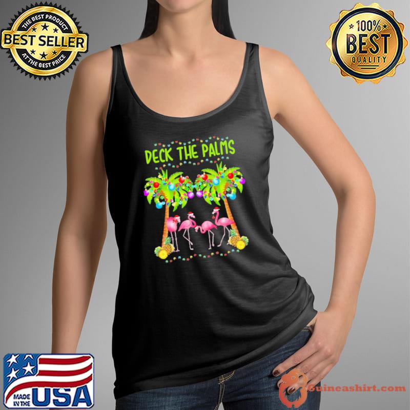 Deck the palms I'm dreaming of a pink christmas s Tank Top