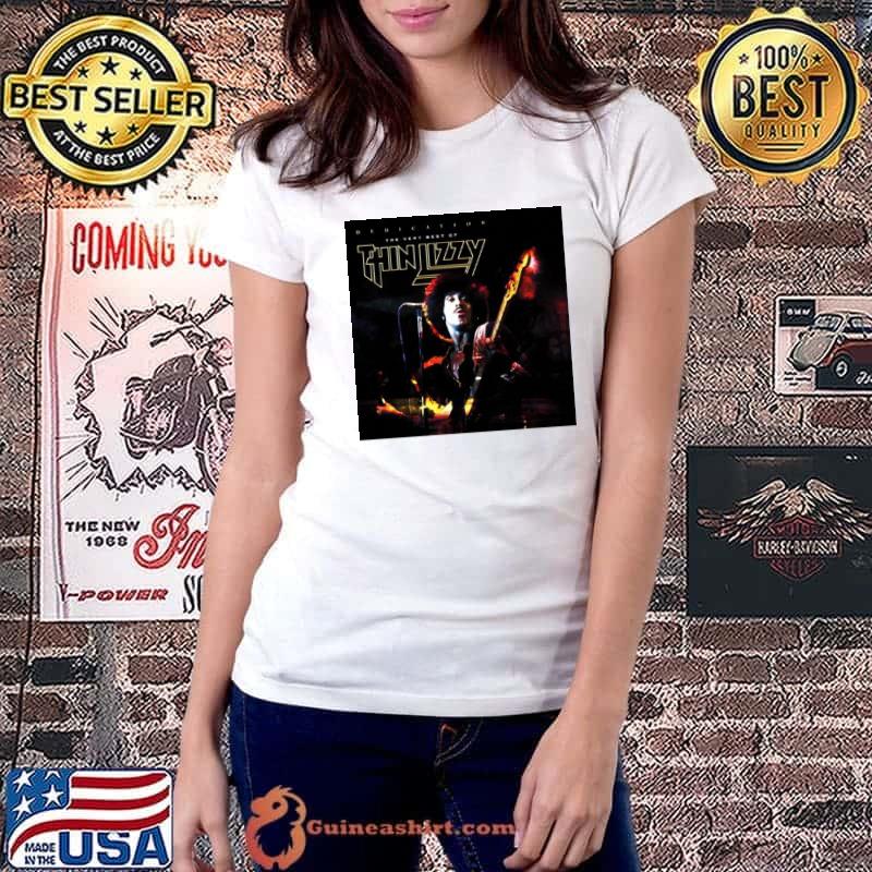 Dedication the very best of thin lizzy rock trending classic shirt