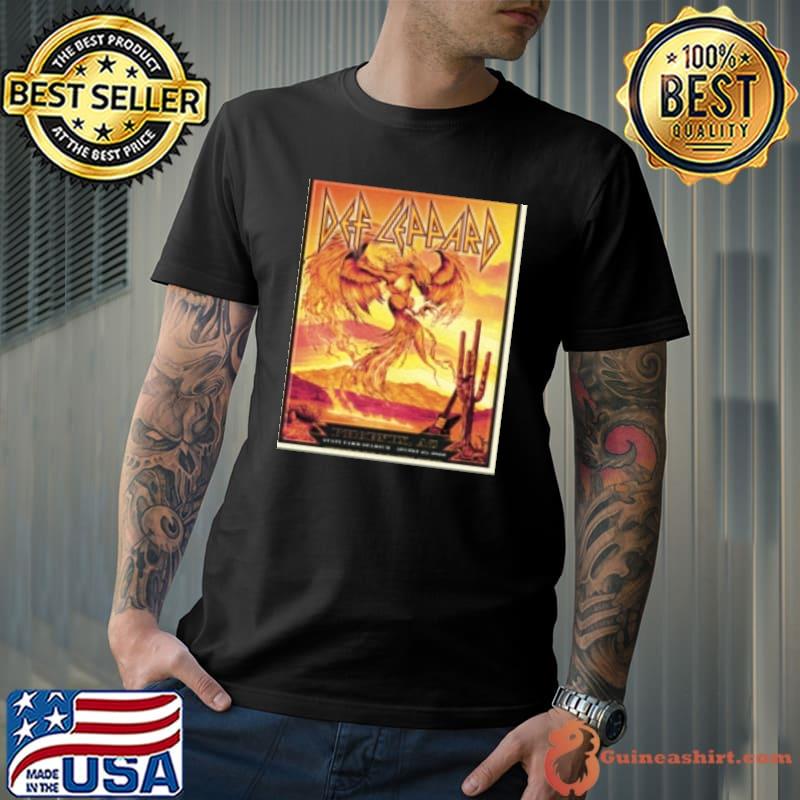 Def leppard phoenix august 25 2022 the stadium tour classic shirt