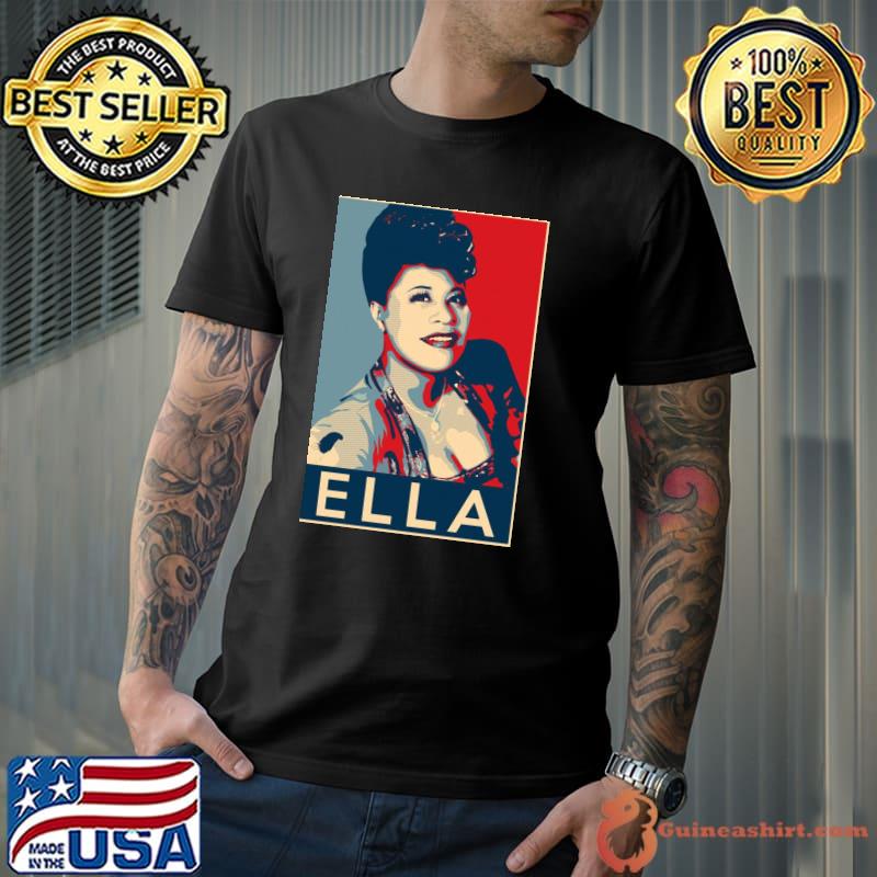 Ella fitzgerald hope sizes of jazz history classic shirt