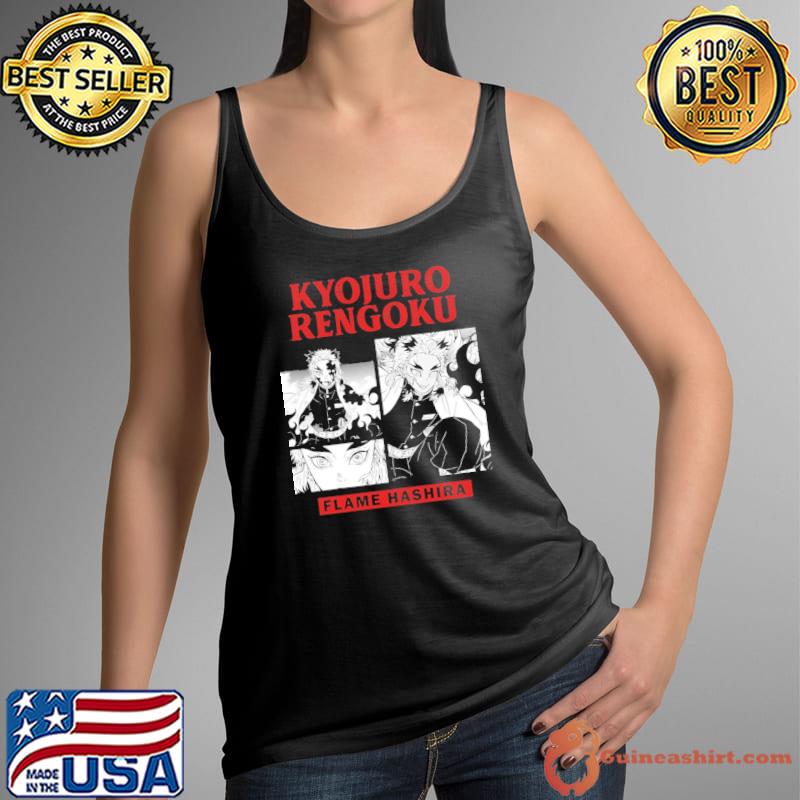 Flame hashira kyojuro rengoku demon slayer classic s Tank Top