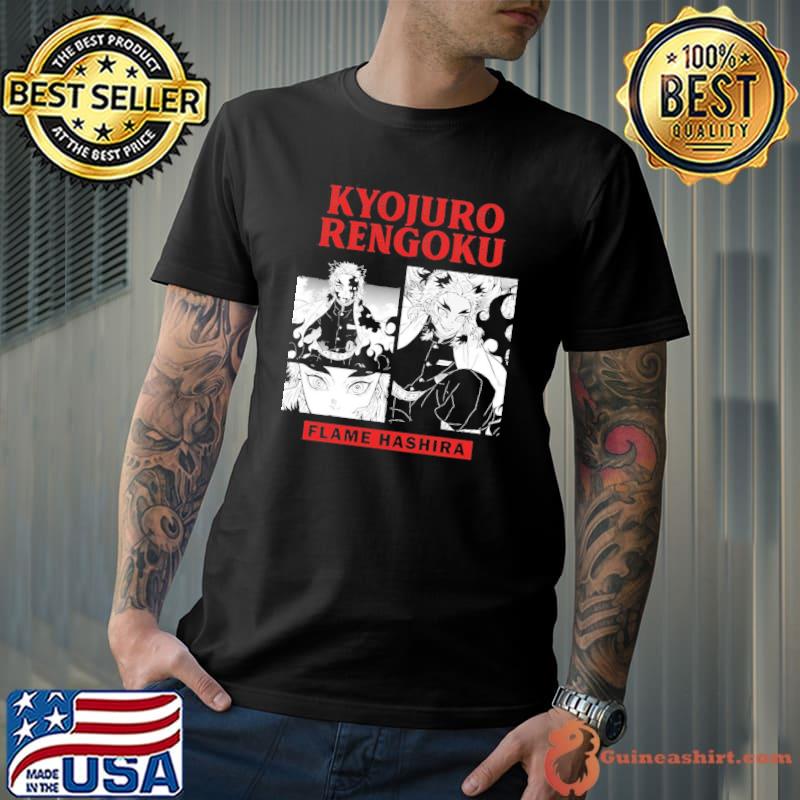 Flame hashira kyojuro rengoku demon slayer classic shirt