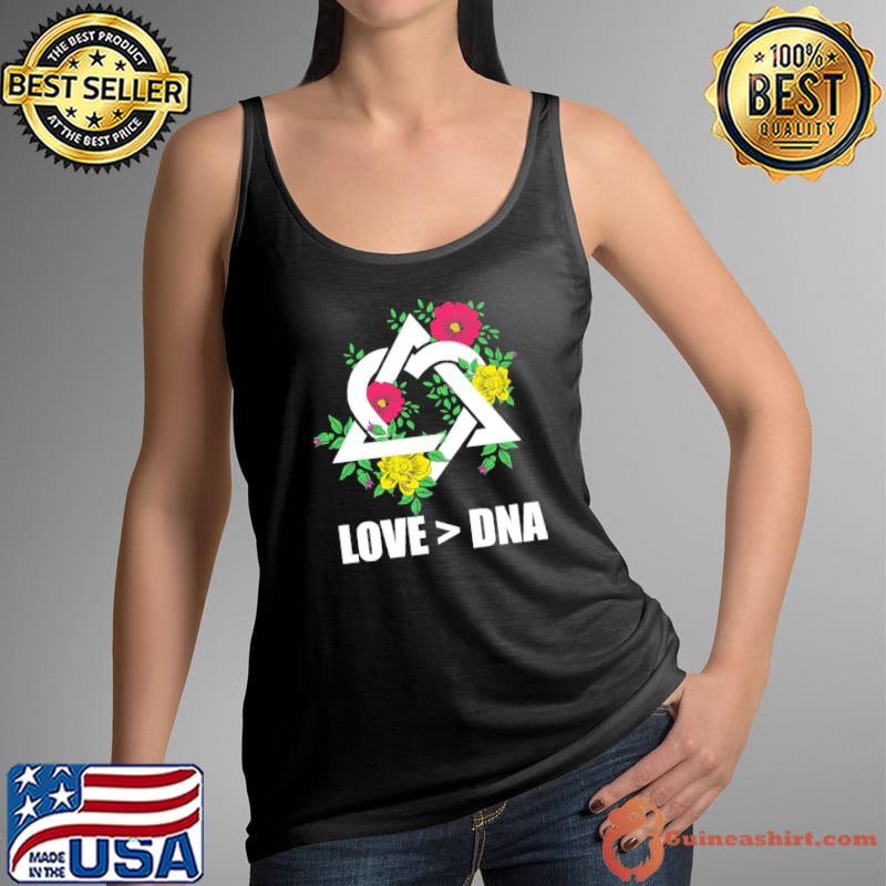 Floral adoption announcement day family gifts DNA symbol classic s Tank Top